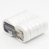 White Electrical Tape - 12 pack - .75 in x 66 ft